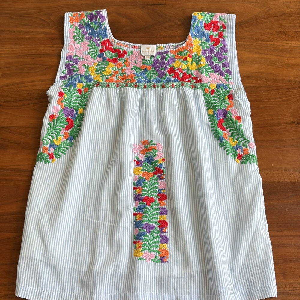 J. MARIE THE KELSEY TOP Embroidered Top Size XS - Picture 3 of 7